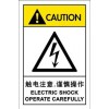 安全标识牌 设备标签 触电标识闪电标贴 ELE-L016