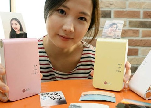 LG近期发布新零墨水照片打印机Pocket Photo 2
