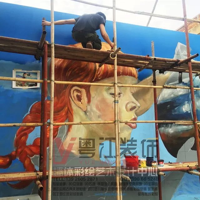 湖南长沙江西湖北萍乡哪里有专业做古建彩绘漆画墙壁画墙绘的公司