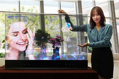 三星发布透明和镜面OLED显示屏 未来与英特尔结合