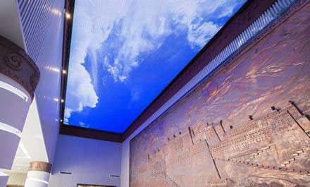 拉萨市规划展示馆P6全彩LED显示系统