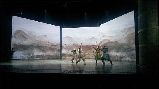 大屏显示技术创新舞剧舞台演出
