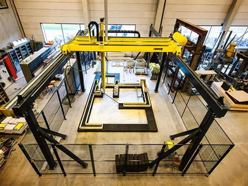 荷兰最大混凝土3D打印机问世并投入运营