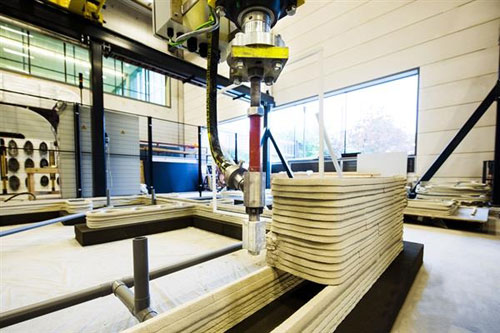 荷兰最大混凝土3D打印机问世并投入运营