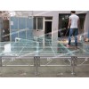 供应杭州玻璃舞台，透明舞台，玻璃拼装舞台