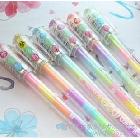 特价日韩国文具 彩虹笔 有香味的超艺梦幻六色水溶性粉彩笔|水粉