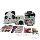 供应富士拍立得 mini7s 熊猫相机+2盒相纸等 8件套装