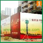 提供服务上海统杰喷绘高质量防紫外线广告旗杆画面喷绘