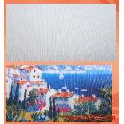 供应棉质油画布墙纸,壁画工艺技术墙布