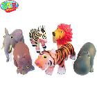 供应哥士尼软胶卡通野生森林动物模型玩具