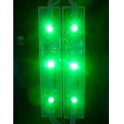 供应厂家直销高亮LED模组食人鱼3灯防水LED发光字吸塑字背光模组 绿光