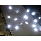 供应厂家直销防水铁盒4灯食人鱼模组LED发光字吸塑字背光广告模组正白