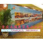 提供服务重庆酒店会议背景墙摄影展板展位展台展架搭建标准形拉网展架