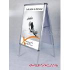 供应广联GLHBJ90杭州海报架 单面铝合金海报架