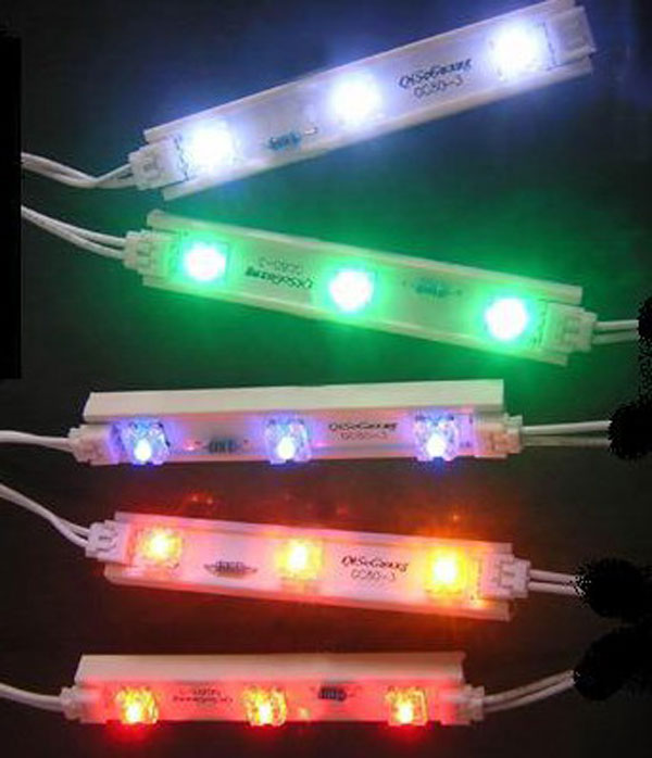 超高亮大面积强发光LED发光模组（每平方发光字仅安装25到35片）