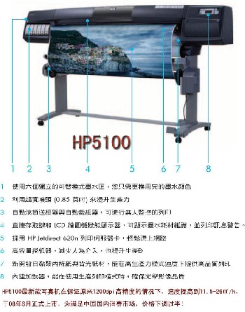 惠普HP5100写真机
