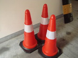 橡胶/塑料PE/PVC路锥交通设施交通安全标志锥形路标路标雪糕桶红锥
