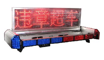 陕西蓝盾长期供应 车载LED双面显示屏