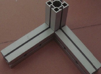 供应展览方柱 方柱连接件 特装铝材