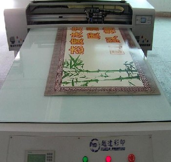 钢板背景图打印机 无框画彩印设备 工艺水晶制品彩印机 多功能喷绘机 数码印花机