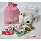 富士mini7s 白色+2盒相纸+原装相机袋 买套餐送相纸